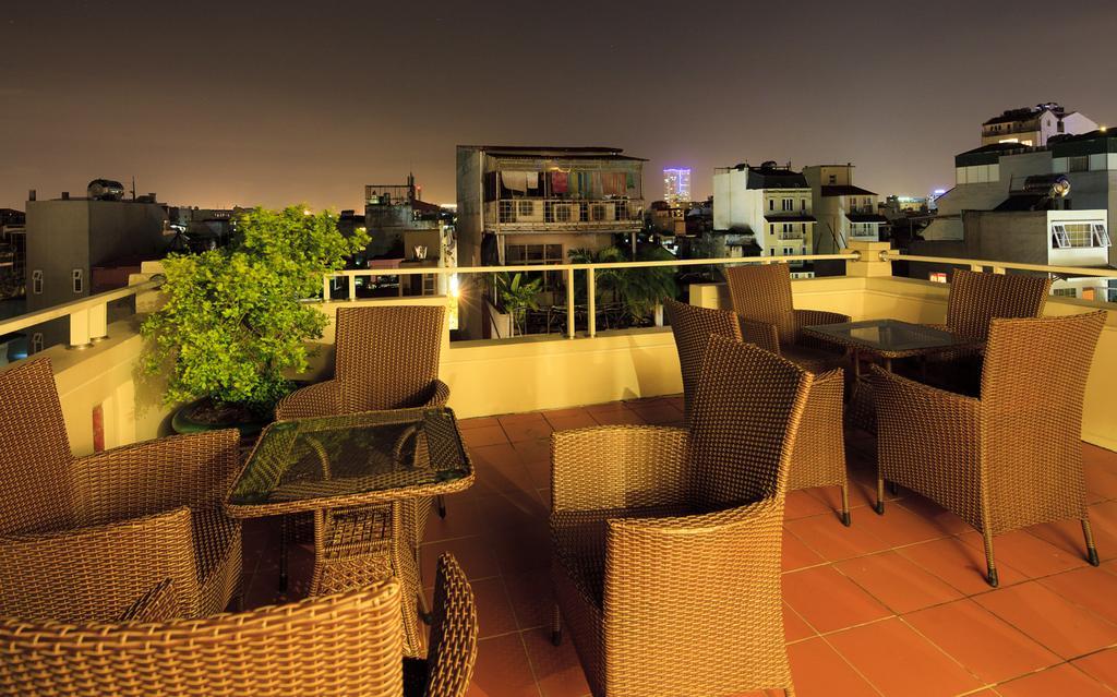 Hanoi Starlight Boutique Hotel מסעדה תמונה